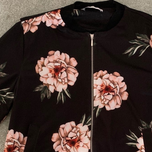 Mango Silky Bomber jacket - Picture 2 of 2